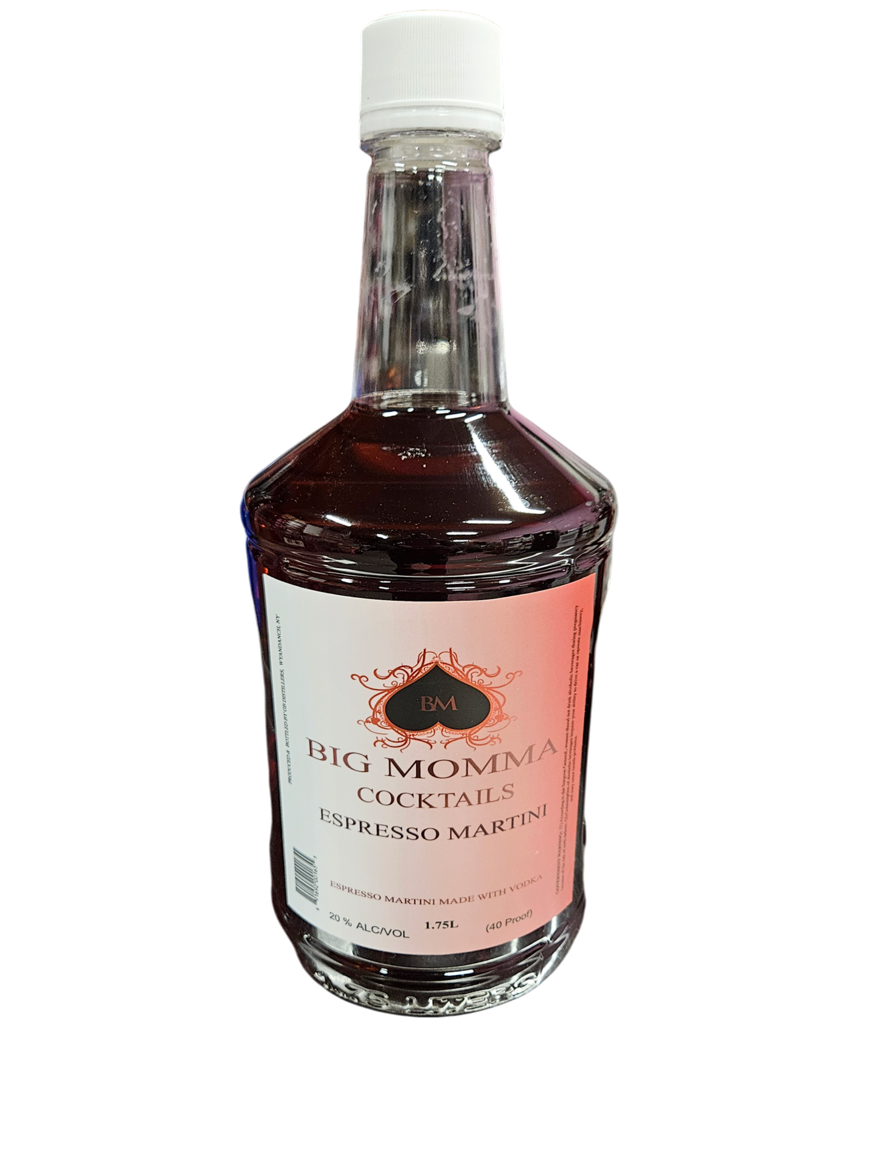 Big Momma Cocktails - Espresso Martini 1.75L Ready to Drink - Black Momma Tea & Cafe