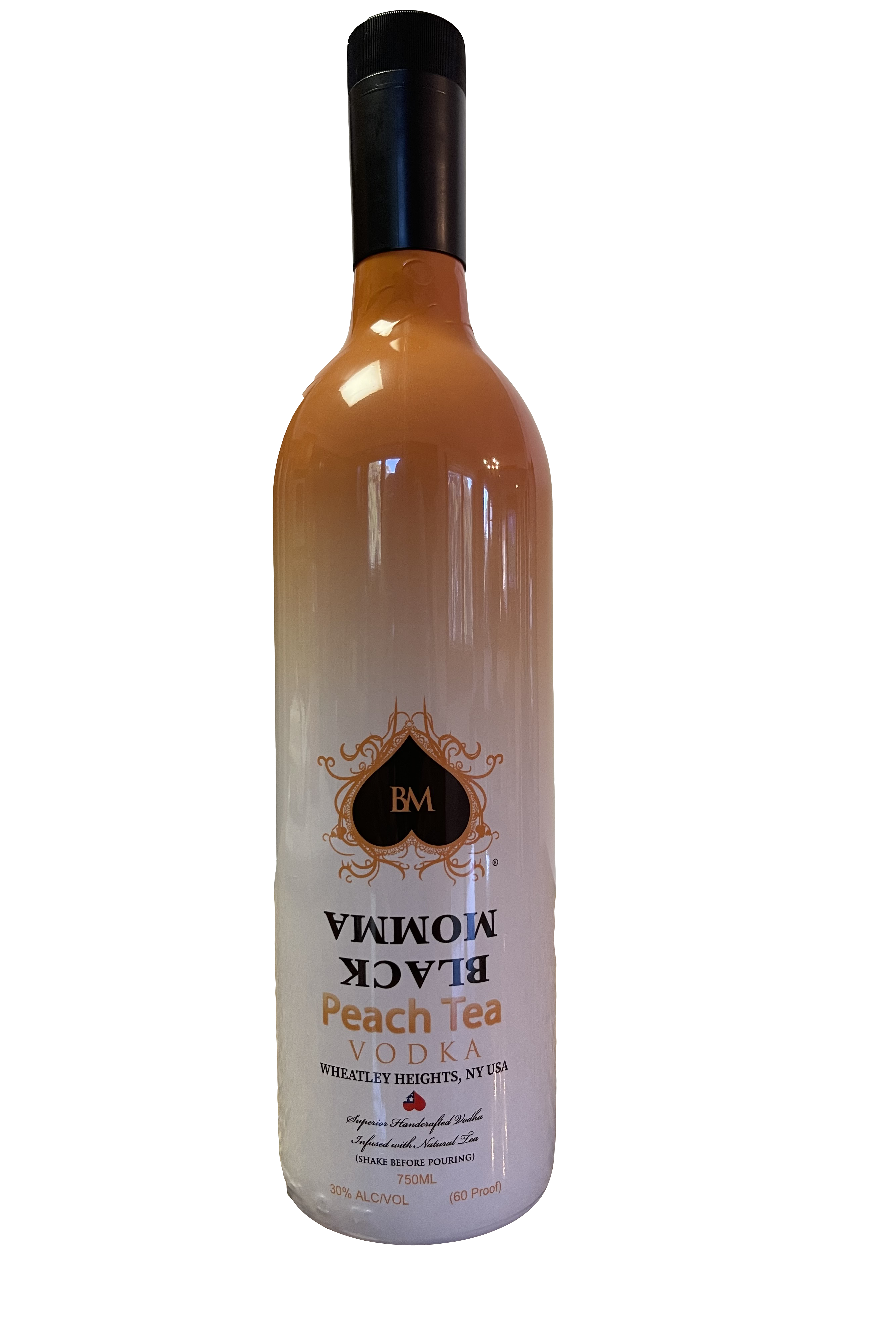 BLACK MOMMA PEACH TEA  - 750 ML GLUTEN-FREE - Black Momma Tea & Cafe