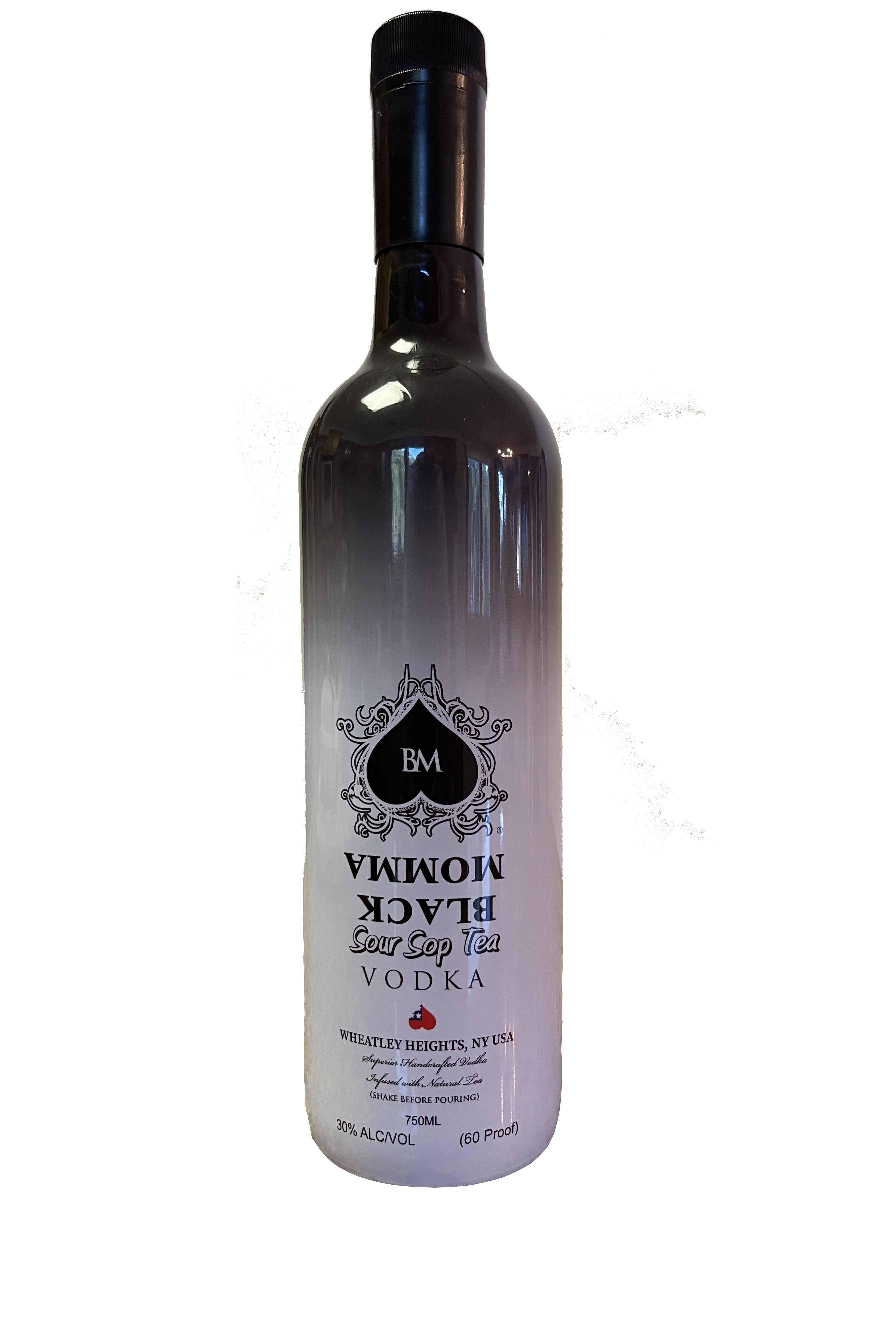 BLACK MOMMA SOUR SOP TEA VODKA - 750 ML GLUTEN-FREE - Black Momma Tea & Cafe