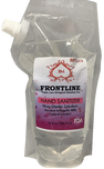 Front Line Hand Sanitizer - 85% v/v/ Unscented 24 oz / 709 ML  Hospital Grade - Black Momma Tea & Cafe