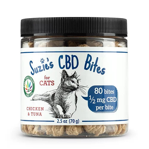 Suzie's CBD Bites For Cats - Black Momma Tea & Cafe