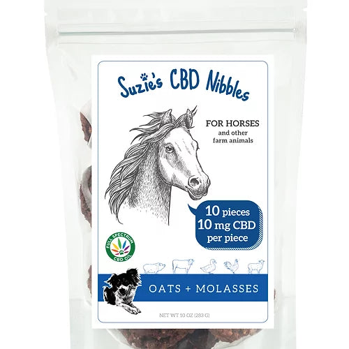 Suzie's CBD Nibbles for Horses - Black Momma Tea & Cafe