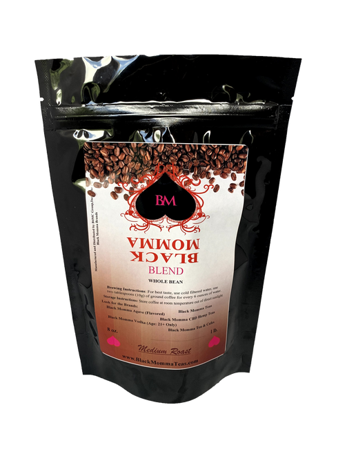 BLACK MOMMA BLEND COFFEE BEANS - MEDIUM ROAST - Black Momma Tea & Cafe