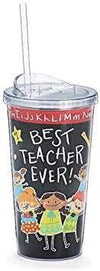 #1 Best Teacher Travel Cup - Black Momma Tea & Cafe