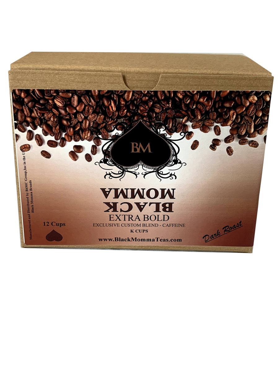 EXTRA BOLD - 12 K CUPS - Black Momma Tea & Cafe
